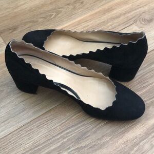Chloe Lauren heels in black suede